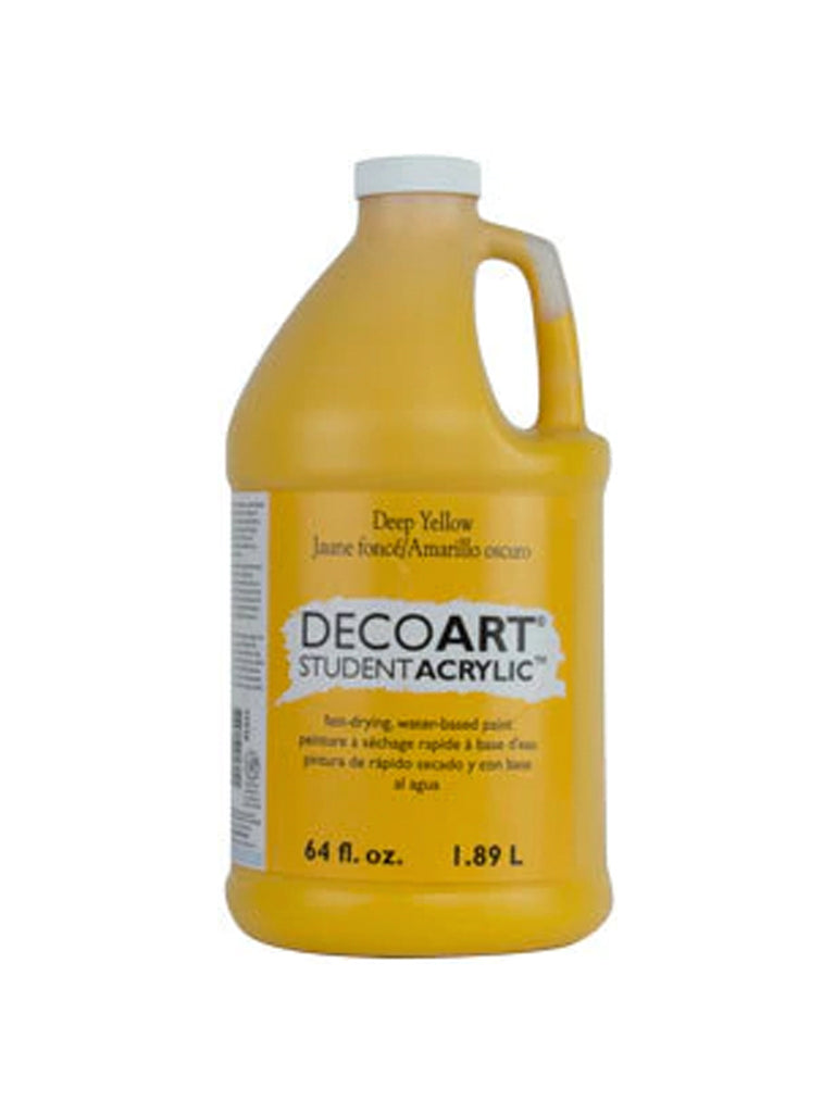 DecoArt, Student Acrylic Paint, 1/2 Gallon, 3-Pack