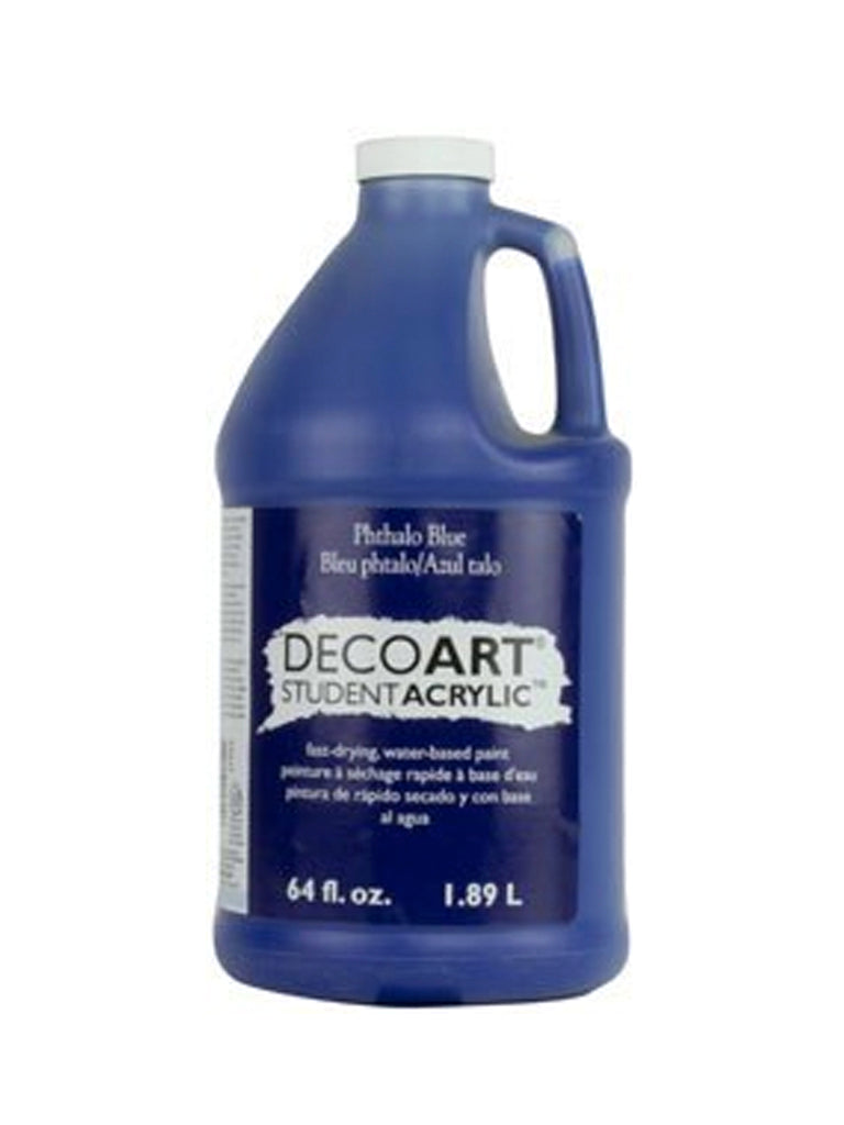 DecoArt, Student Acrylic Paint, 1/2 Gallon, 3-Pack