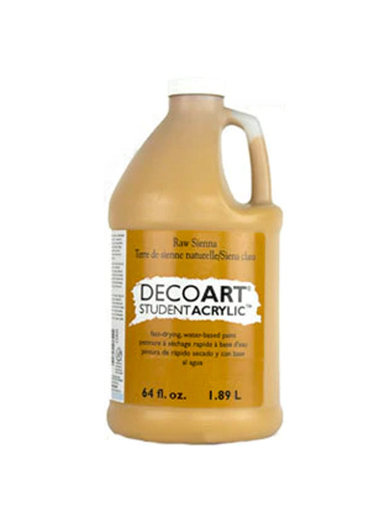 DecoArt, Student Acrylic Paint, 1/2 Gallon, 3-Pack