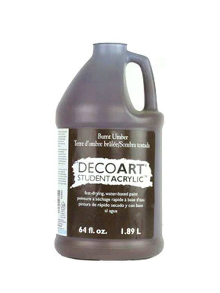 DecoArt, Student Acrylic Paint, 1/2 Gallon, 3-Pack