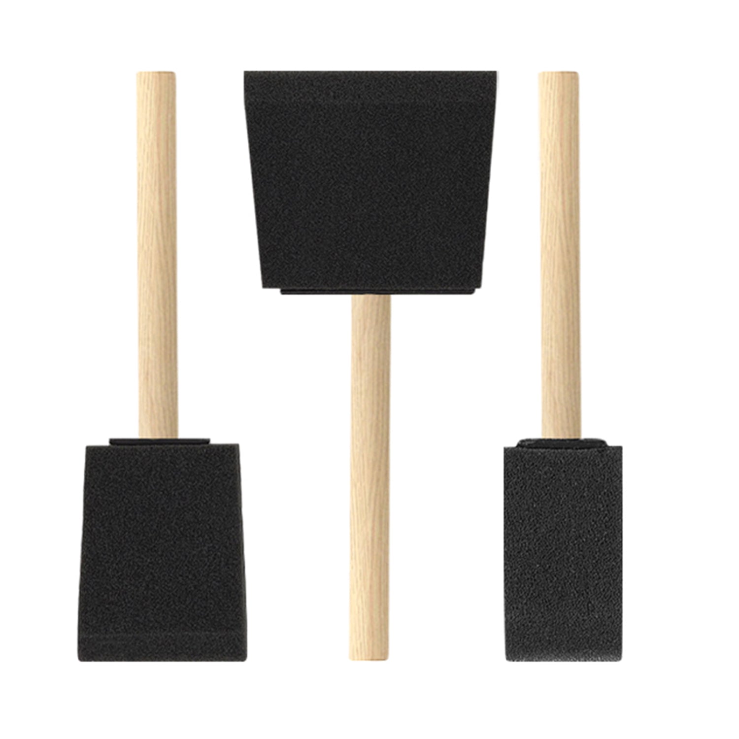 Foam Brush Set, 3