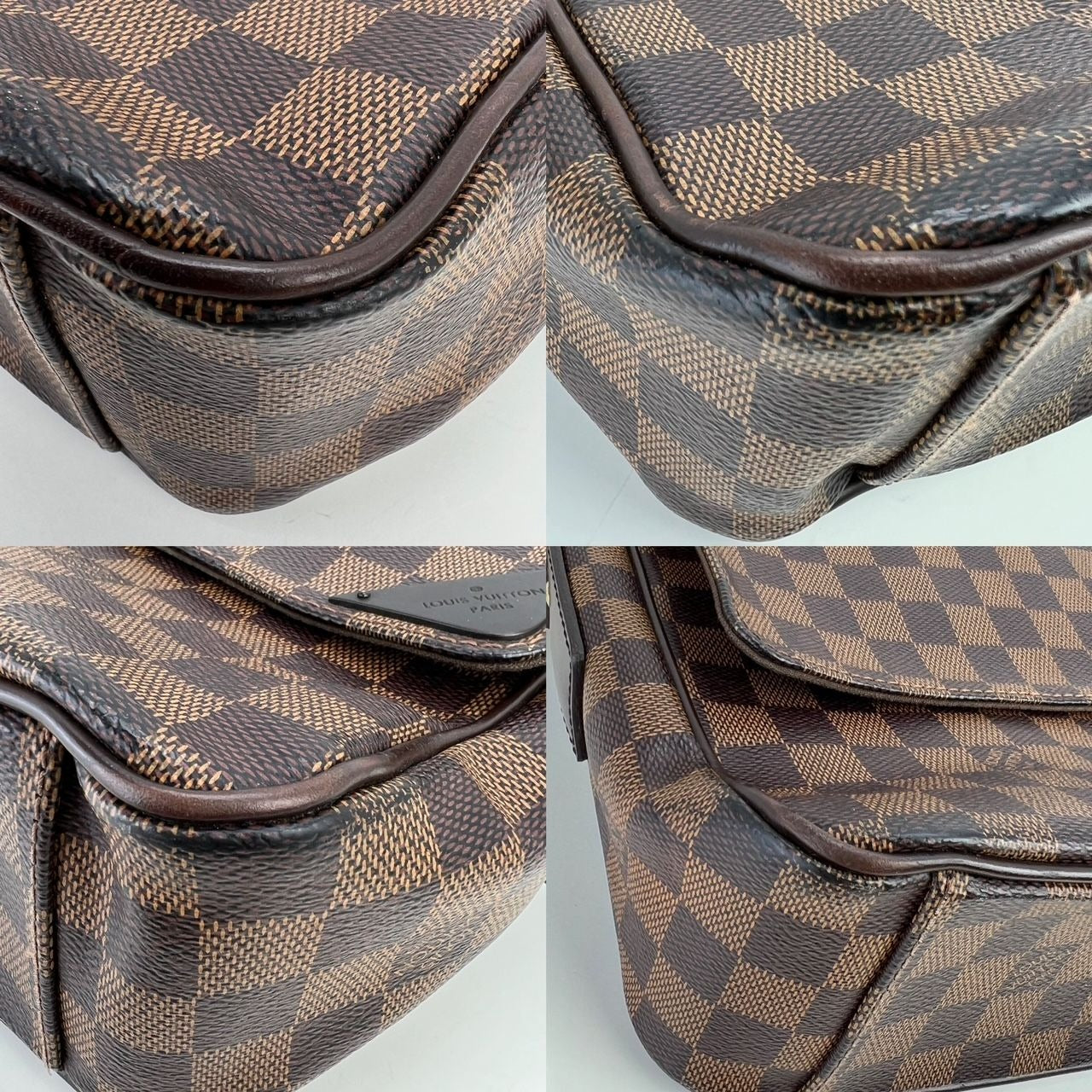 LOUIS VUITTON?Shelton MM Damier Ebene Briefcase Attache