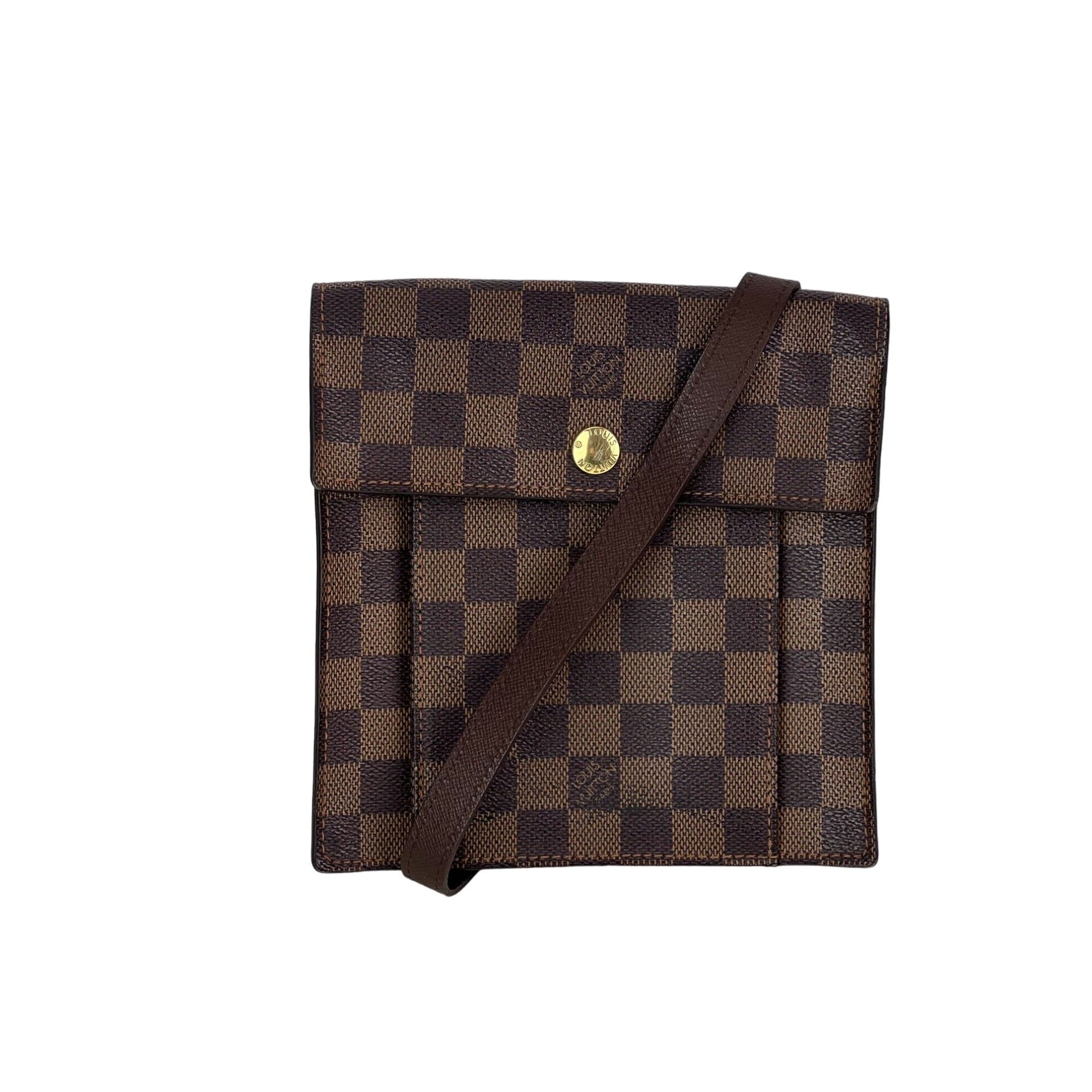 LOUIS VUITTON?Pimlico Damier Ebene Crossbody Bag