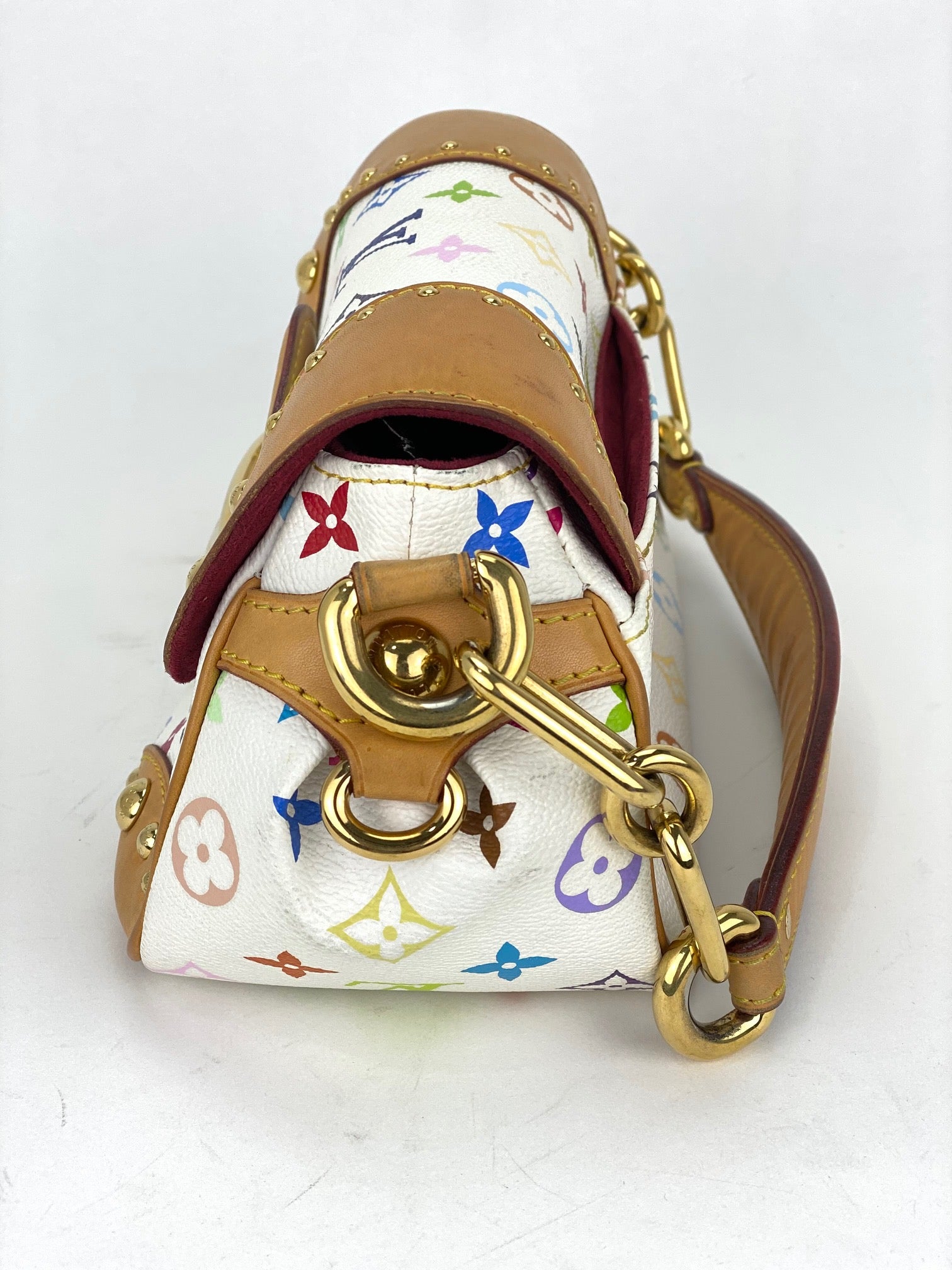 LOUIS VUITTON Monogram Multicolor Marilyn White Hand Shoulder Bag M40127