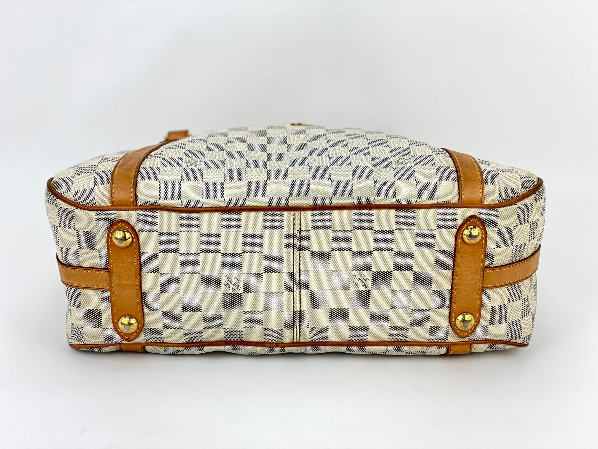 LOUIS VUITTON Stresa PM Shoulder Hand Bag Damier Azur Canvas N42220