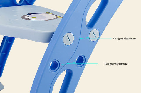 Potty Training Baby Toilet Seat with Step Stool Ladder for Kids-friendly