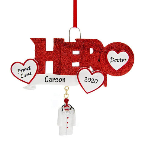 DIY Name Lucky Pendant Personalized Christmas Tree Ornaments