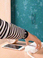 Heavy Duty Clear Reusable Sticky Gel Grip Silicone, Double Sided Magic Tape