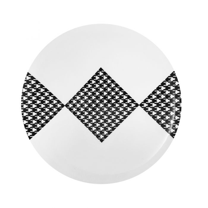 Coupeware Houndstooth Black/White 10.25