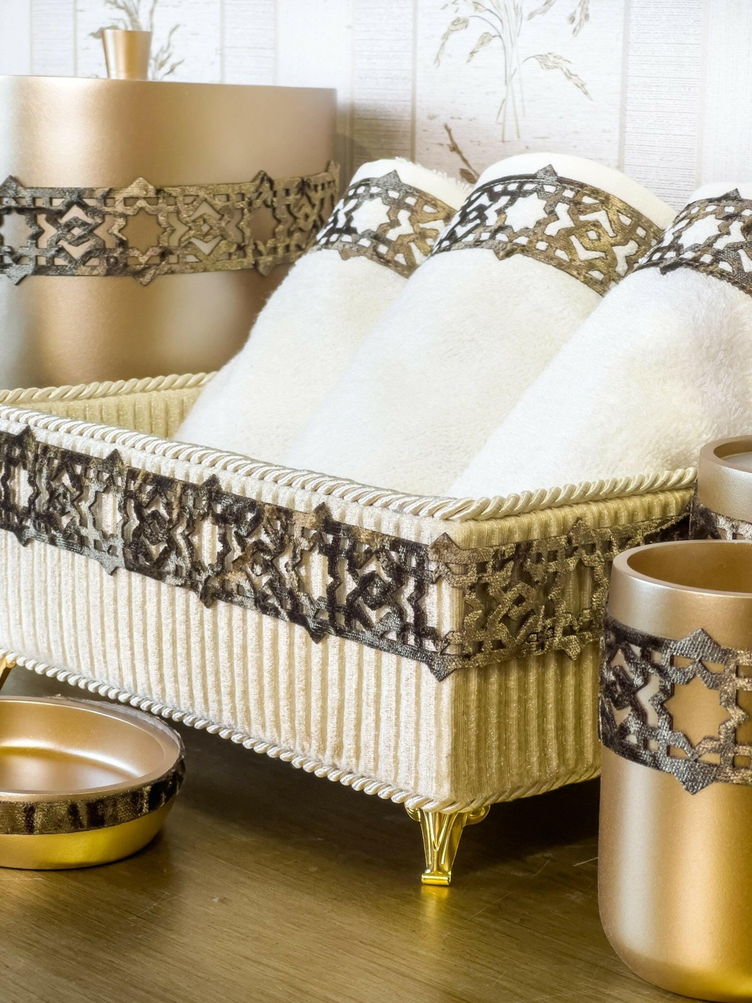 Ottoman Exclusive Coffee Bathroom Set