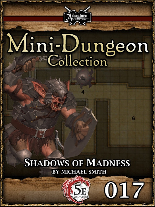 5E Mini-Dungeon #017: Shadows of Madness PDF