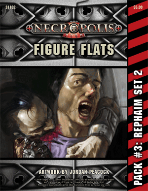 Necropolis 2350 - Figure Flats Pack #3: Rephaim 2 PDF