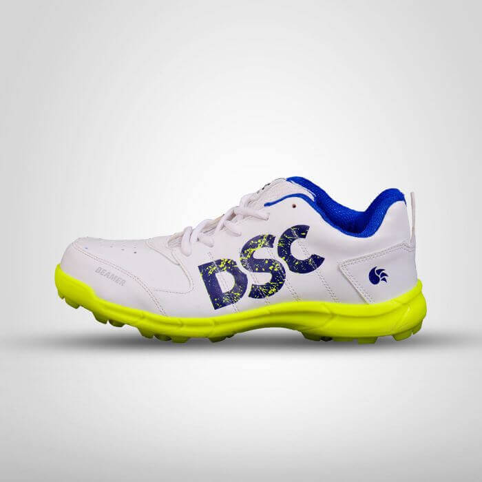 DSC Beamer Cricket Shoes (Green/White)