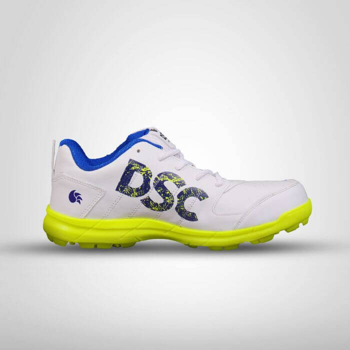 DSC Beamer Cricket Shoes (Green/White)