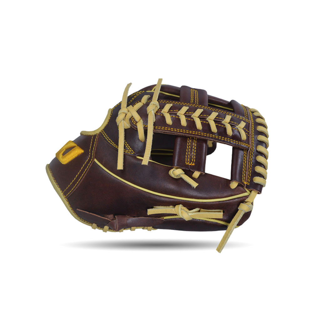 IKJ Core+ Series 11.5 INCH Crown Model INFIELD Baseball Glove in Dark Brown for RIGHT-HANDED Thrower