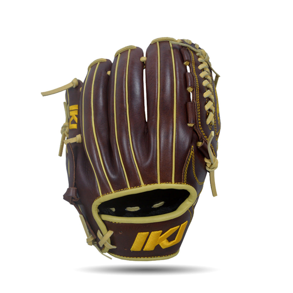 IKJ Core+ Series 12 INCH Double Welt Model PITCHER Baseball Glove in Dark Brown for RIGHT-HANDED Thrower