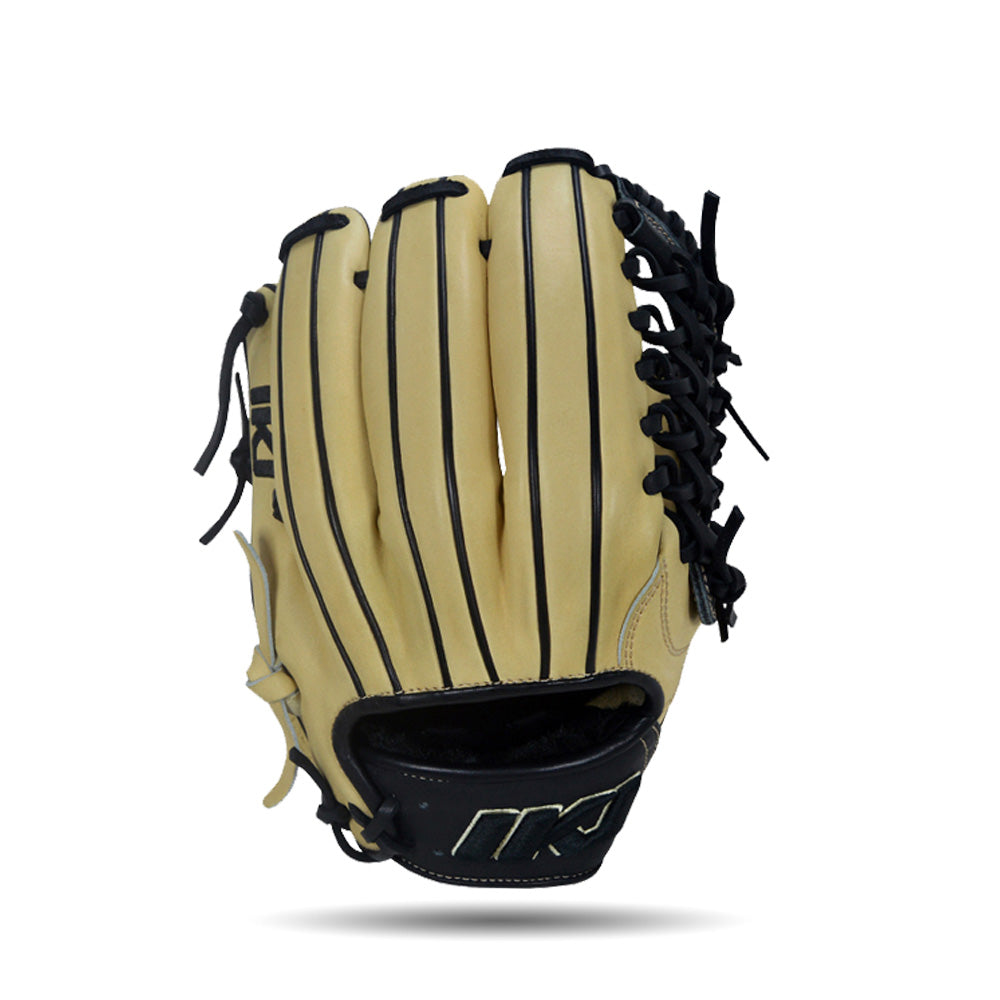 IKJ Xpro Series 11.75 INCH Double Welt Model INFIELD/PITCHER Baseball Glove in Straw and Black