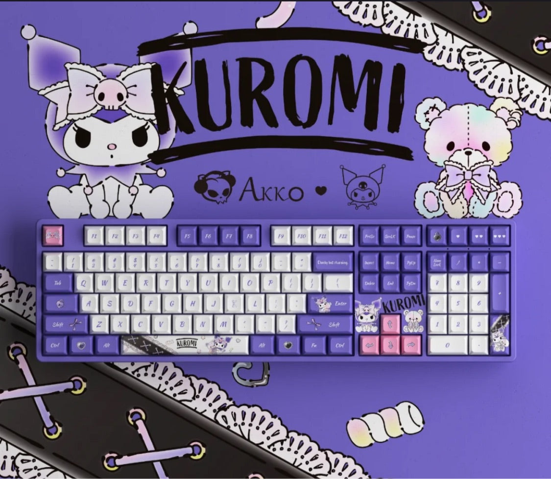 Kuromi Akko mechanical keyboard