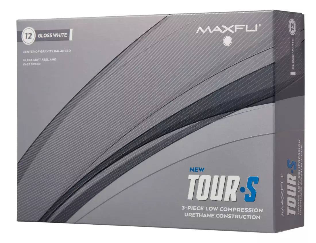 Maxfli 2023 Tour S Golf Balls-12 Pack White (1)