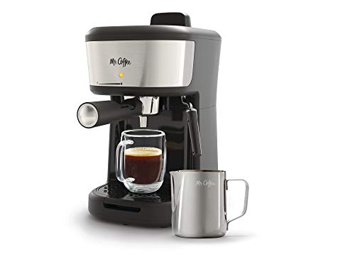 Mr. Coffee Espresso, Cappuccino and Latte Maker in Black