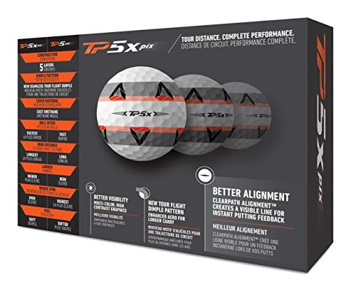 TaylorMade 2021 TP5x pix Golf Balls