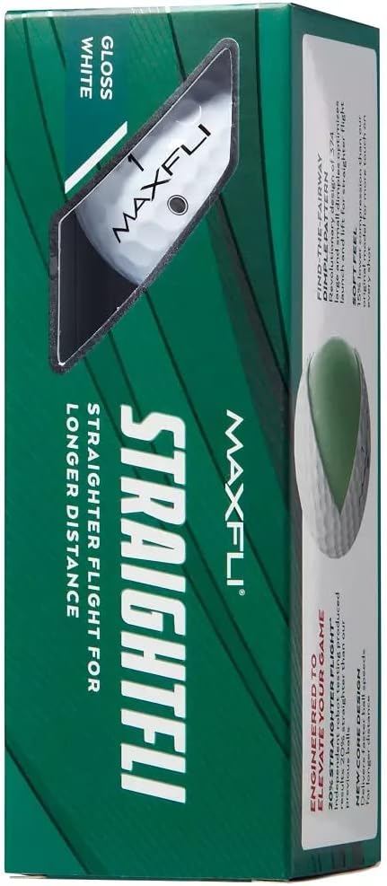 Maxfli 2023 Straightfli Golf Balls, Quantity: 1