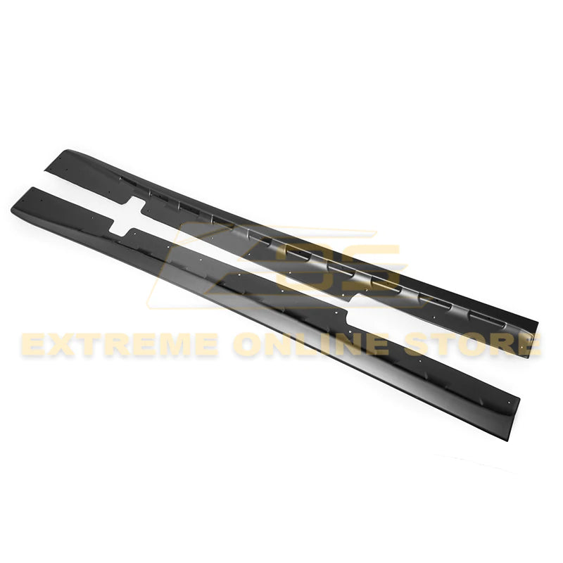 1997-04 Corvette C5 ZR1 Style Side Skirts Rocker Panels Primer Black Unpainted