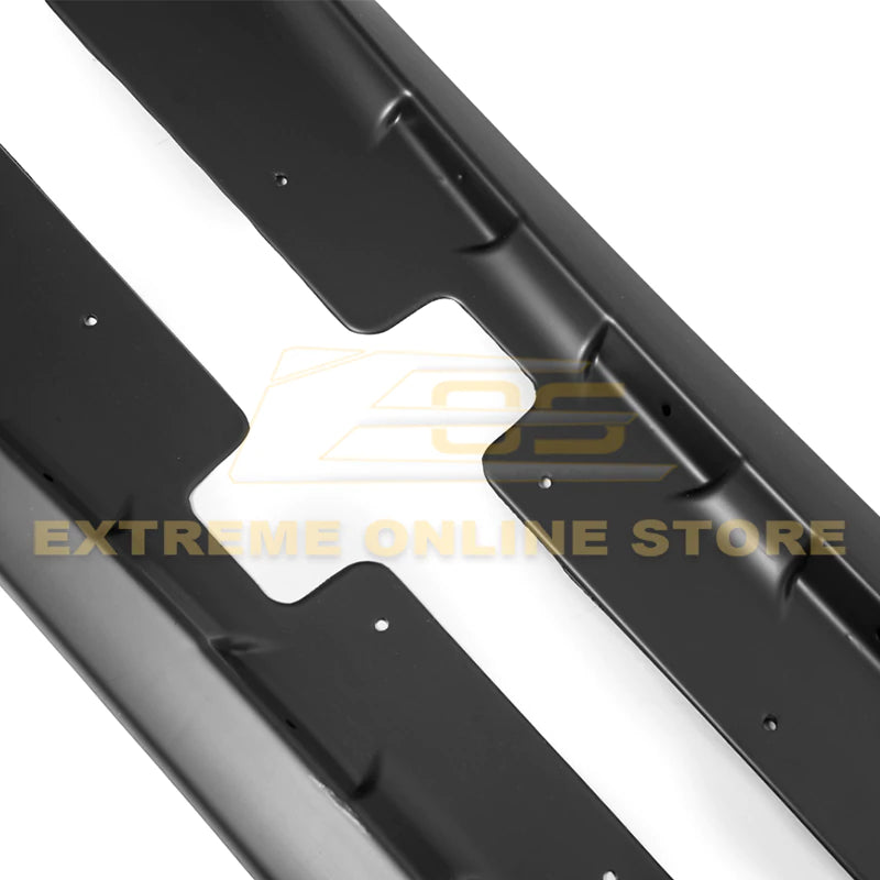 1997-04 Corvette C5 ZR1 Style Side Skirts Rocker Panels Primer Black Unpainted