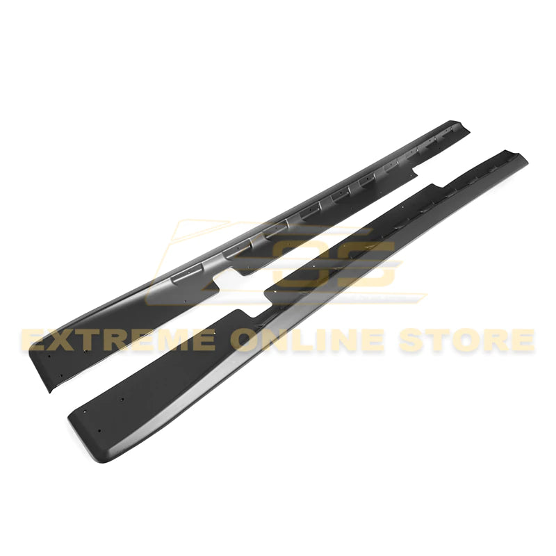 1997-04 Corvette C5 ZR1 Style Side Skirts Rocker Panels Primer Black Unpainted