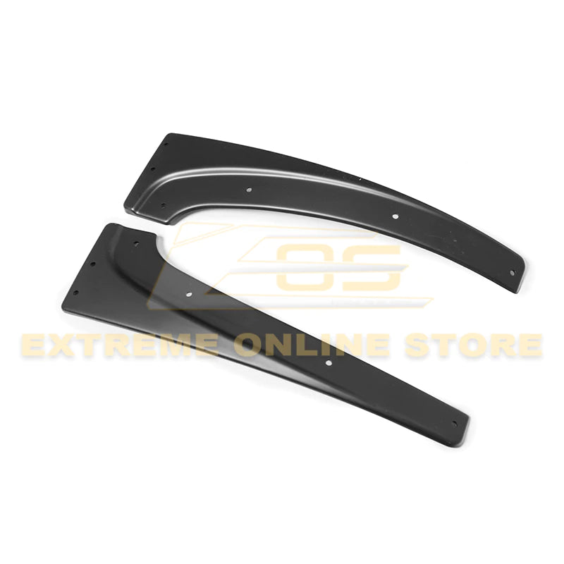 1997-04 Corvette C5 ZR1 Style Side Skirts Rocker Panels Primer Black Unpainted