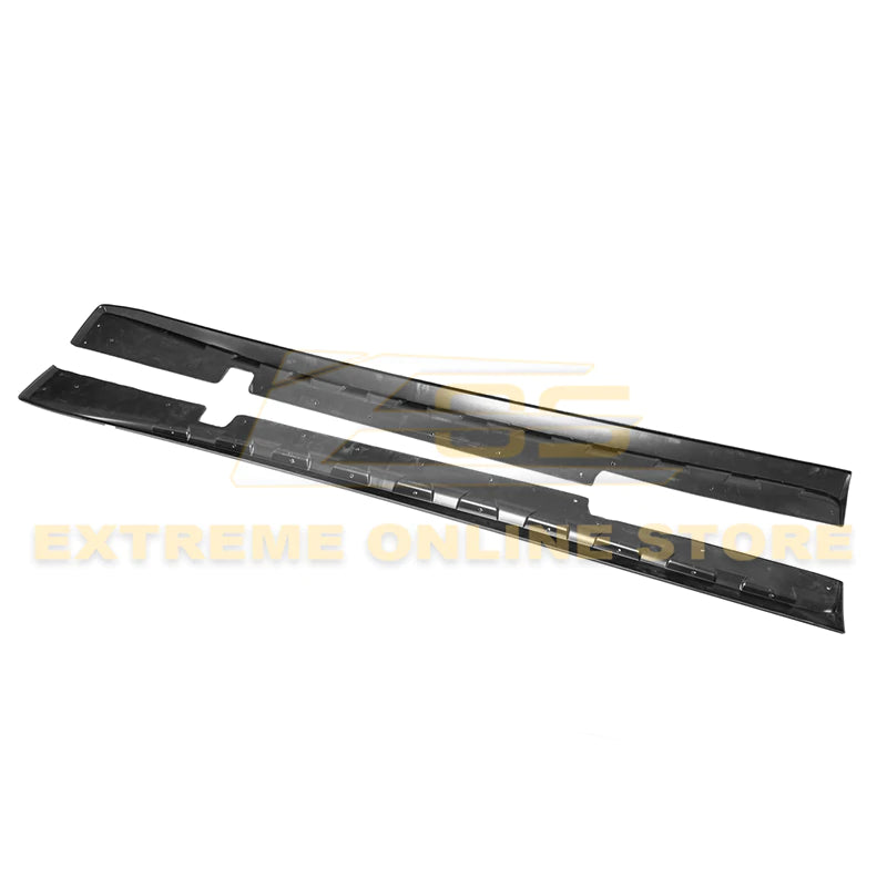 1997-04 Corvette C5 ZR1 Style Side Skirts Rocker Panels Primer Black Unpainted