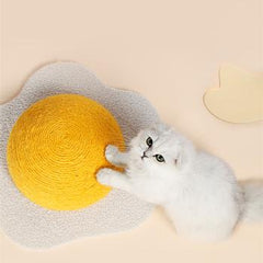 Egg Series Avocado Cat Sisal Scratcher