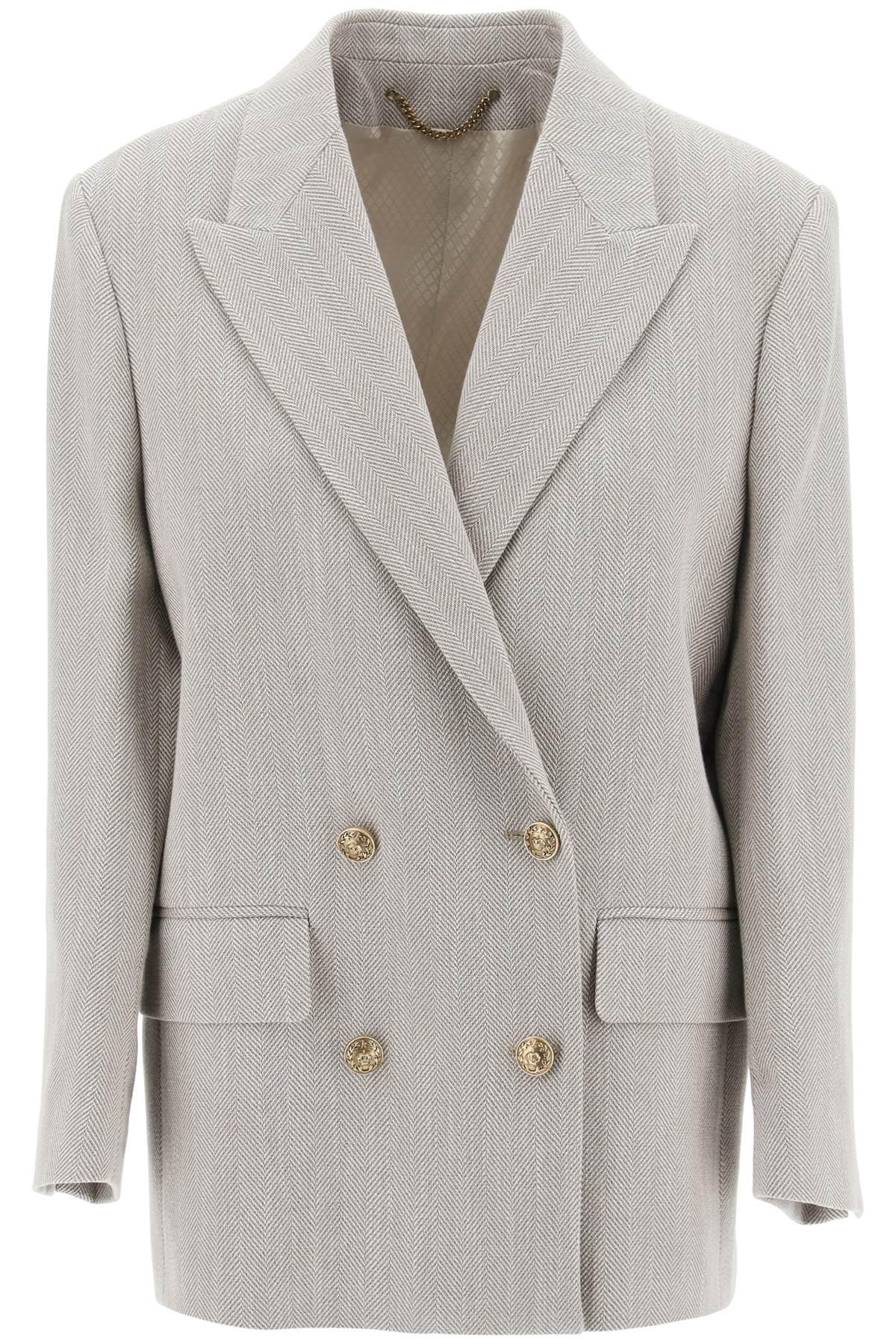 Golden Goose Double Breasted Blazer In H