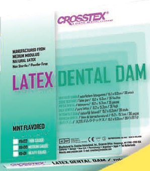 DAM, DENTAL DAM GRN MINT 5