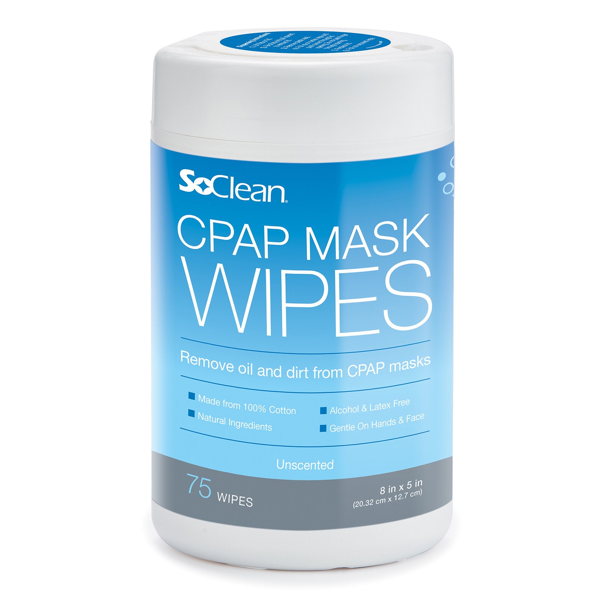 WIPES, CPAP EQUIPMENT UNSCENTED (75/CN 12CN/CS), SOLD AS 1/CAN SOCLEAN PN1131