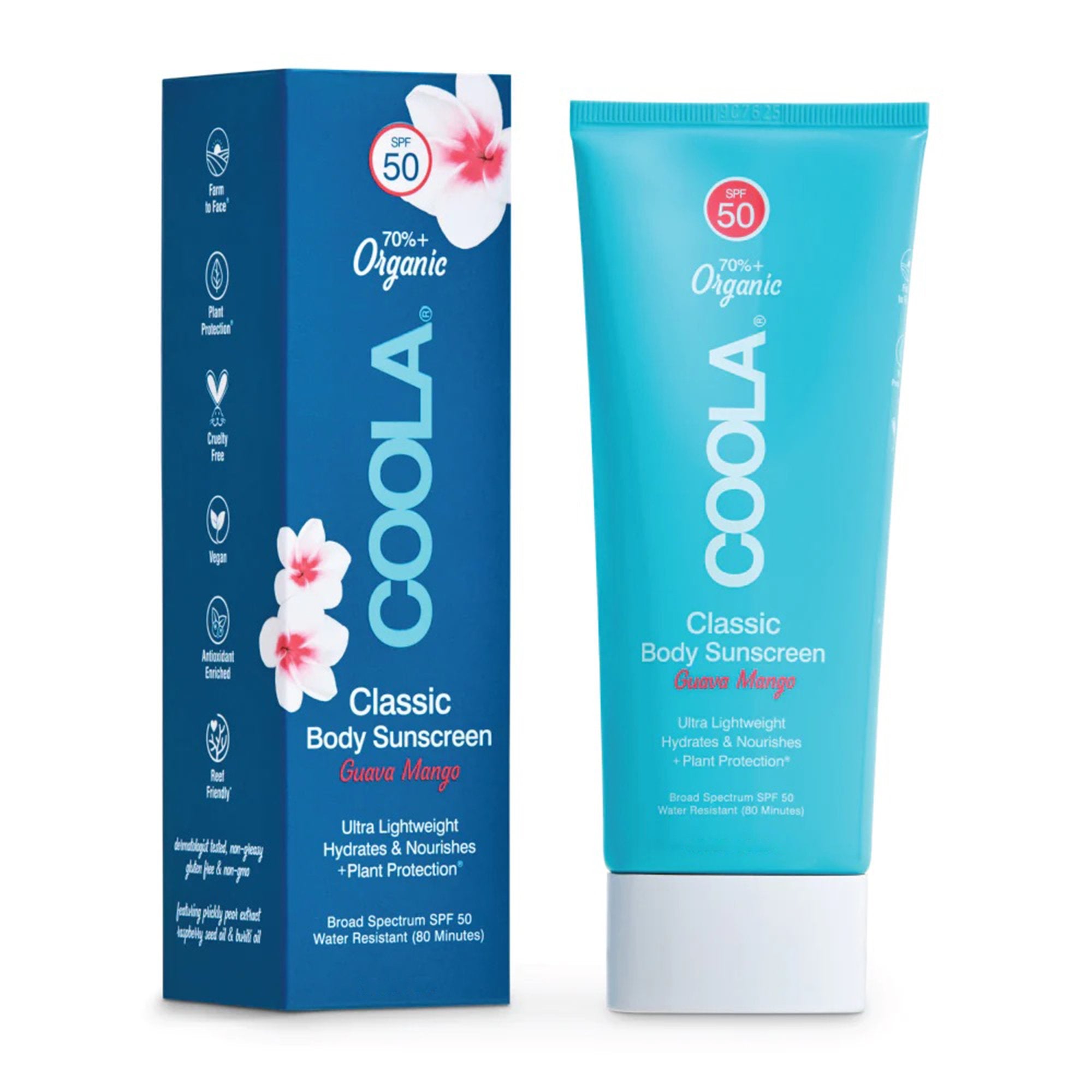 SUNSCREEN COOLA? CLASSIC BODY SPF 50 LOTION 3.4 OZ. TUBE, SOLD AS 24/CASE COOLA CL10017