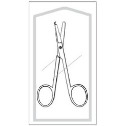 ECONO? SUTURE SCISSORS, SOLD AS 1/EACH SKLAR 96-2511