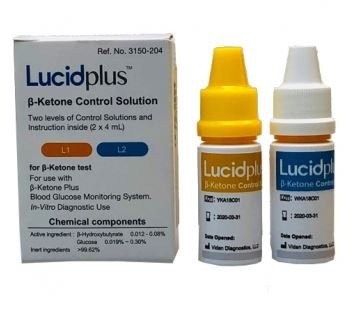 CONTROL, GLUCOSE LUCIDPLUS BI-LEVEL (2/BX), SOLD AS 2/BOX VIDAN 2150-204