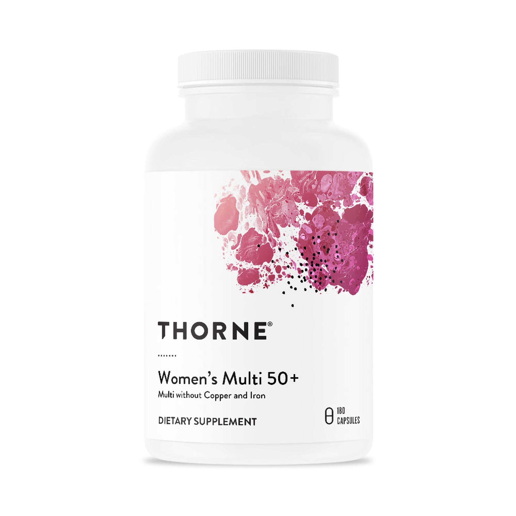 SUPPLEMENT, CAP WMNS 50+ MULTIVITAMIN (180/BT 12BT/CS), SOLD AS 12/CASE THORNE VM6W