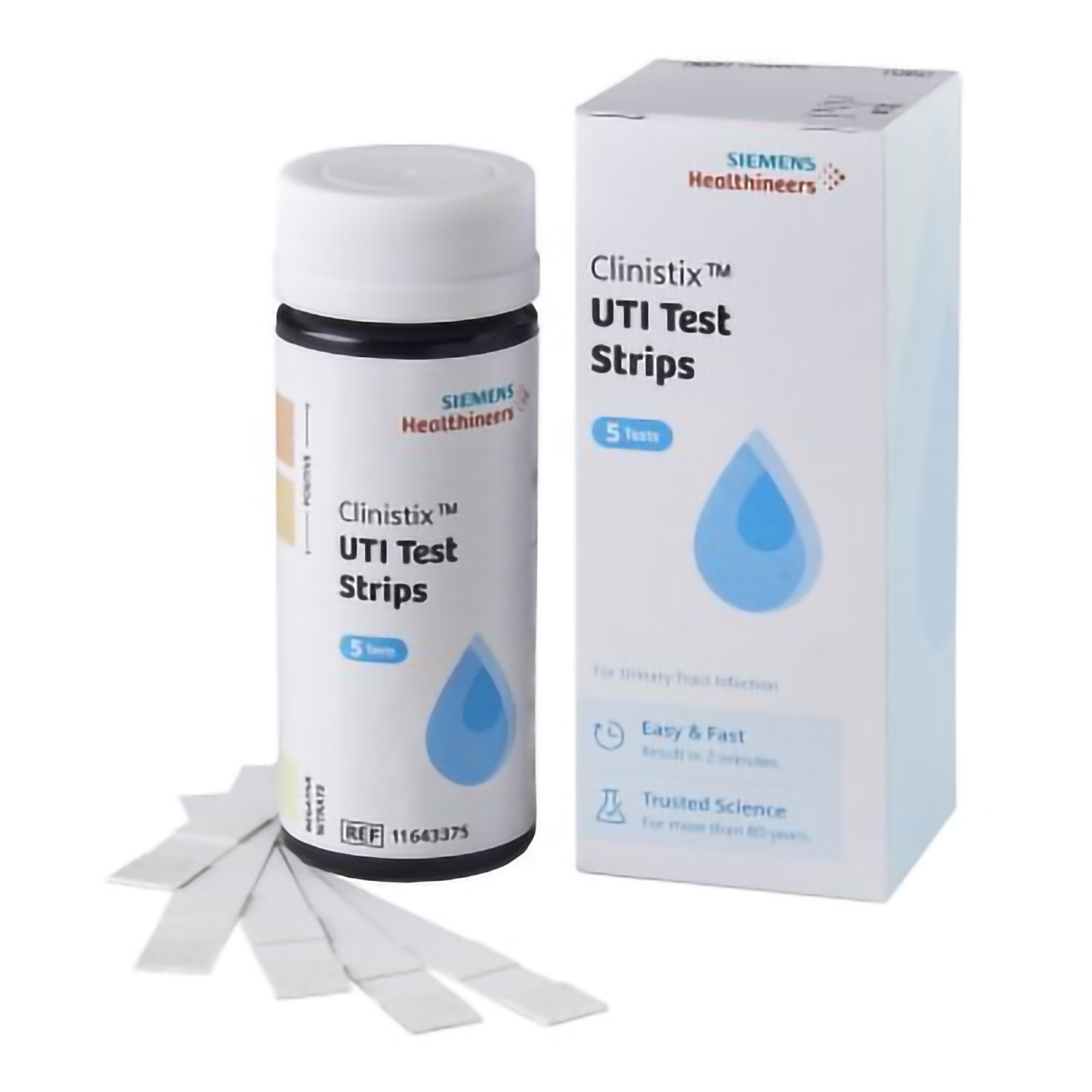 CLINISTIX? URINALYSIS TEST KIT, URINARY TRACT INFECTION DETECTION, SOLD AS 5/KIT SIEMENS 11694838