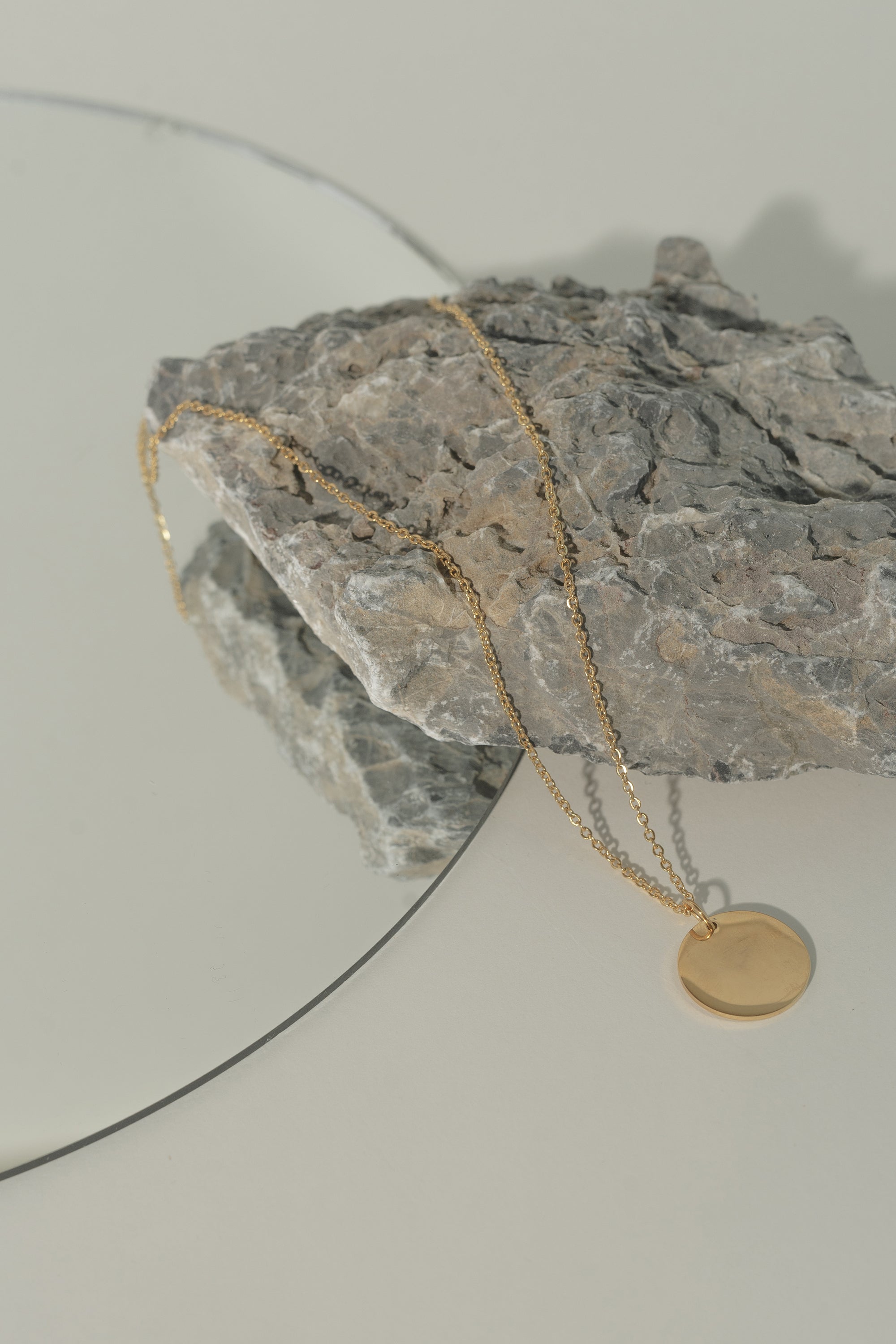 Epithet Disc Necklace 18mm [Custom Image]