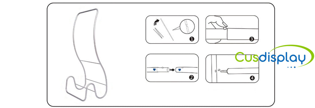 fabric display stand