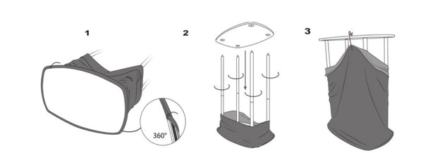 how to assemble display podium