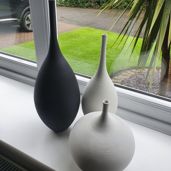 White Vase on the window sill