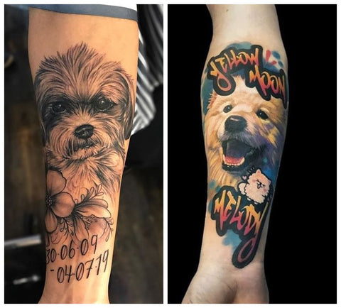 98 Pet Tattoos That Celebrate The Bond Between Humans And Their Pets |  Bored Panda