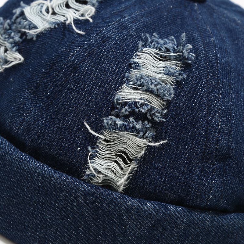 Denim Brimless Hat