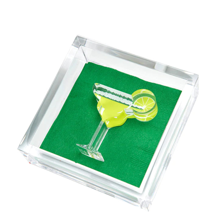Cocktail Napkin Holder - Margarita