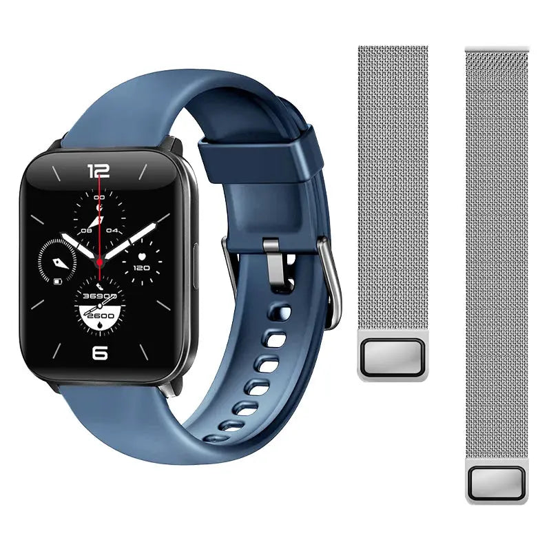 GT5/GT2/F12 Business Metal Adjustable Replacement Watch Band+GT5 Screen protector(Free)