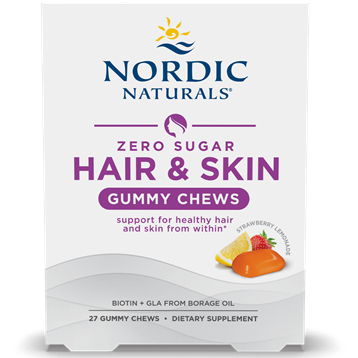 Zero Sugar Hair & Skin Gummy Chews 27 ct