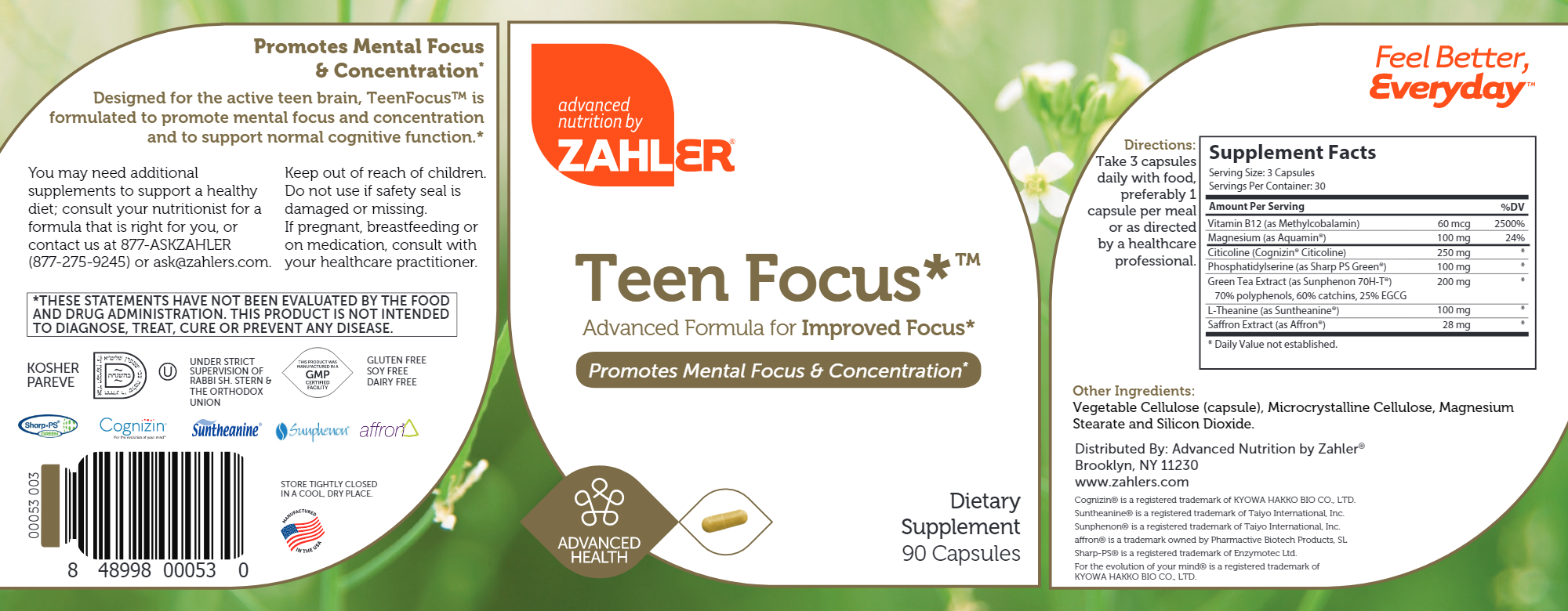 Teen Focus* 90 caps